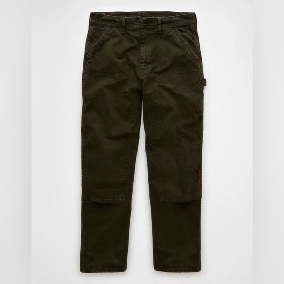 American Eagle Flex Corduroy Carpenter Pant black 33x32 NWT in packaging - Picture 1 of 8